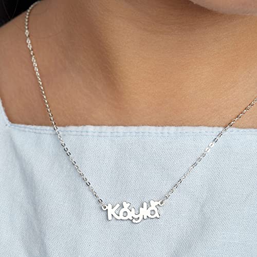 Luxe Children's Name Necklace – Keepsake Baby Shower Gift
