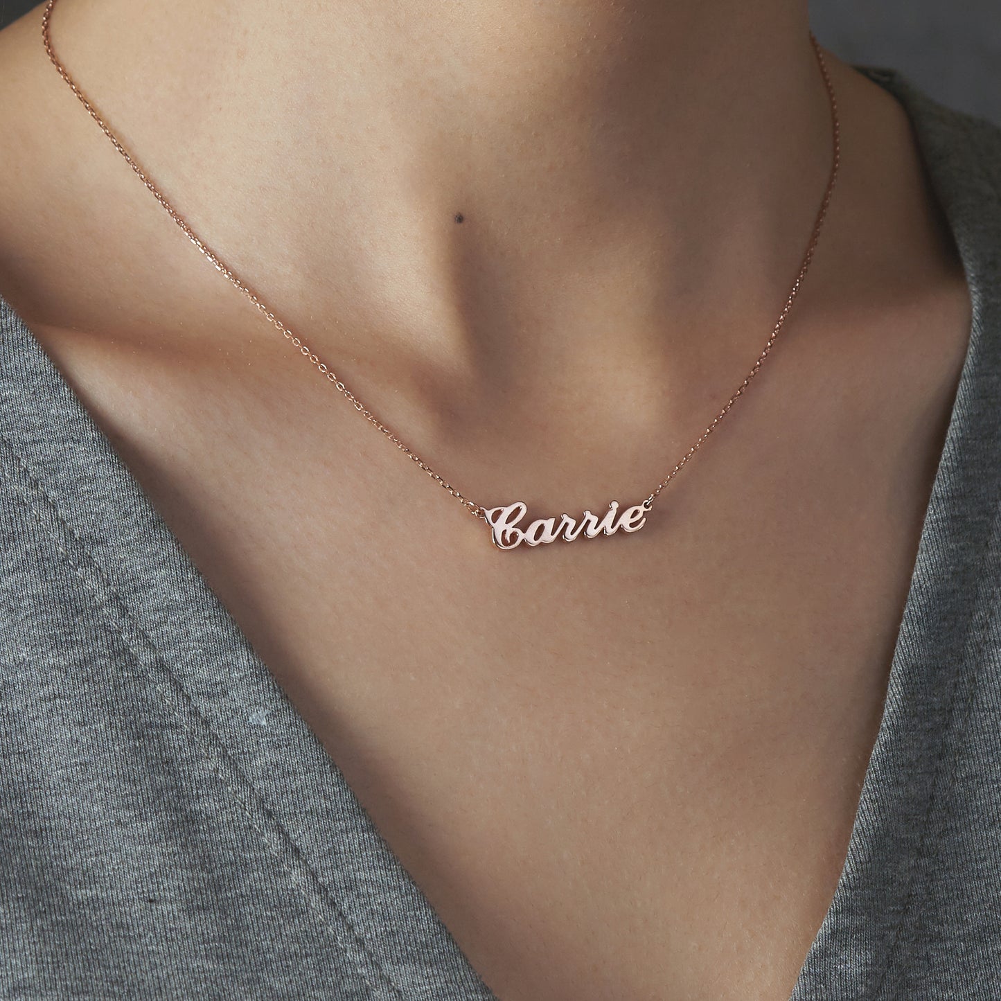 Necklace For Teen Girls, Name Necklace, High School Girl Gift