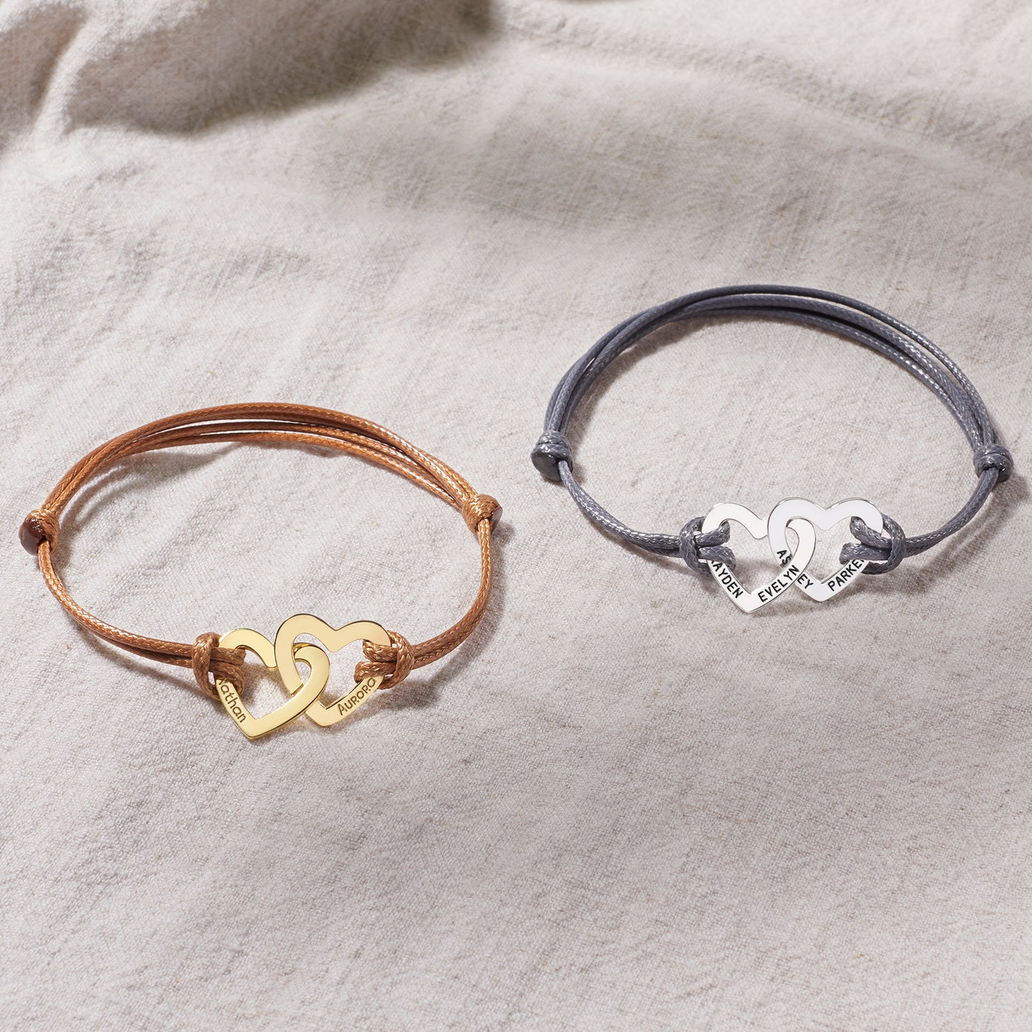 Personalized Grandma Bracelet, Custom Grandmother Jewelry with Names