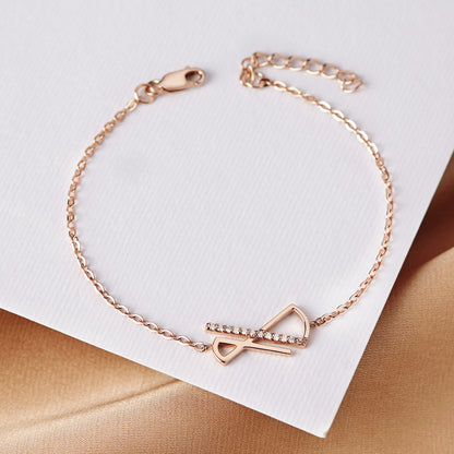 Infintity Charm Bracelet, Silver Infinite Jewelry, Stone Bracelet Fot