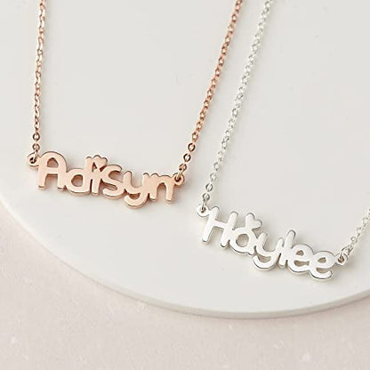 Luxe Children's Name Necklace – Keepsake Baby Shower Gift