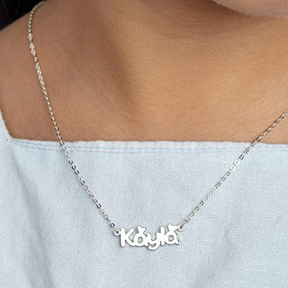 Luxe Children's Name Necklace – Keepsake Baby Shower Gift