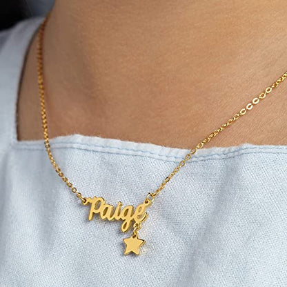 Luxe Children's Name Necklace – Keepsake Baby Shower Gift