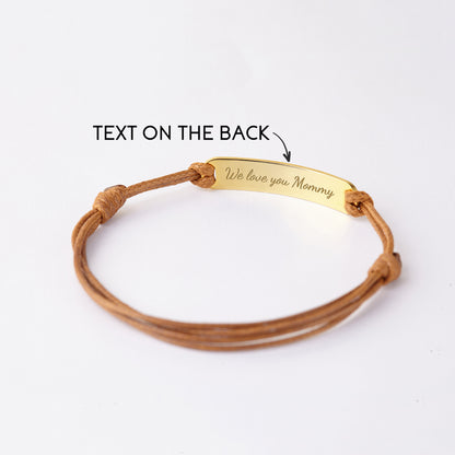 Birth Flower Bracelet for Mom – Custom Birth Month Jewelry