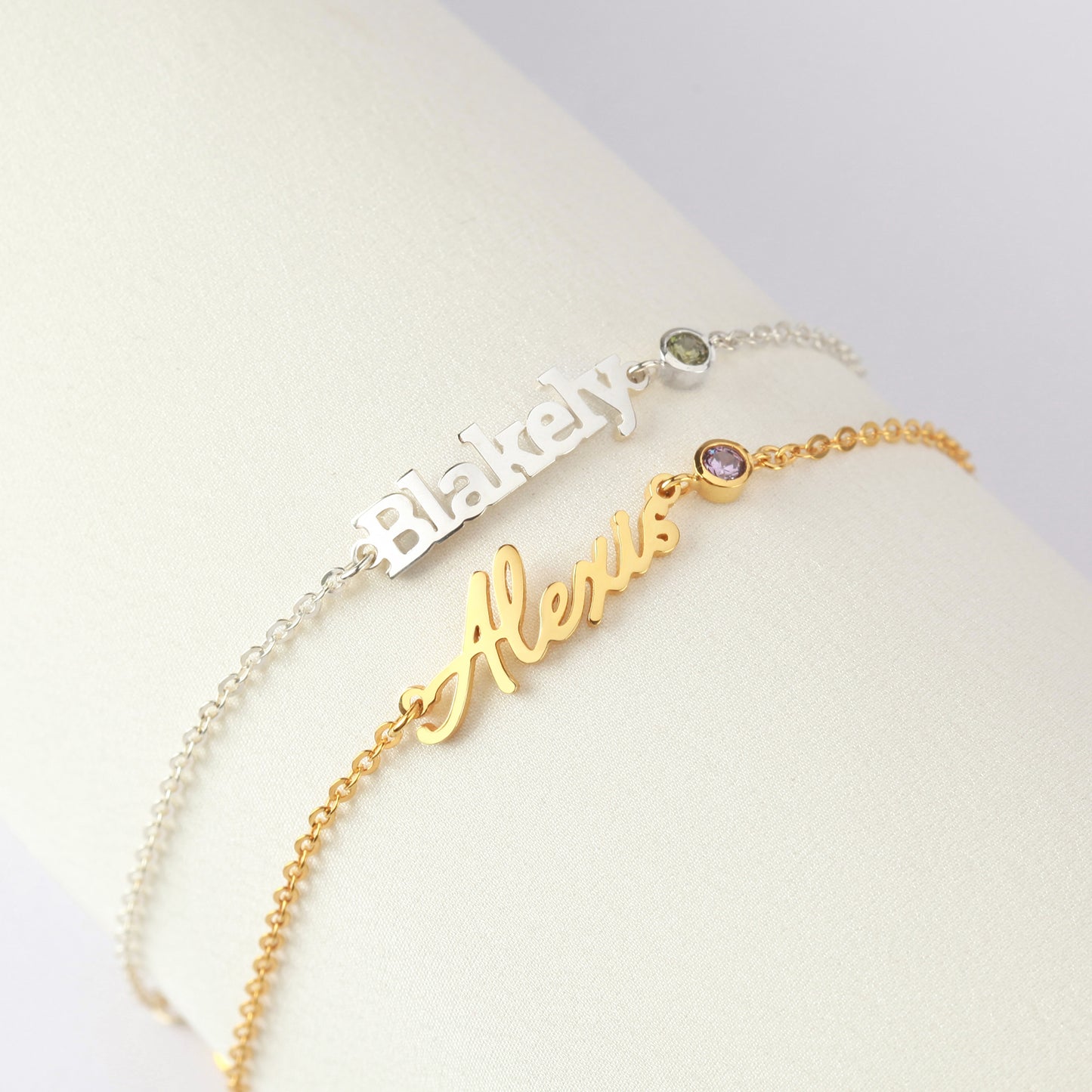 Personalized Name Bracelet, Cursive Name Bracelet, Tween Girl Gift
