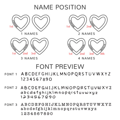 Personalized Name Necklace for Mom