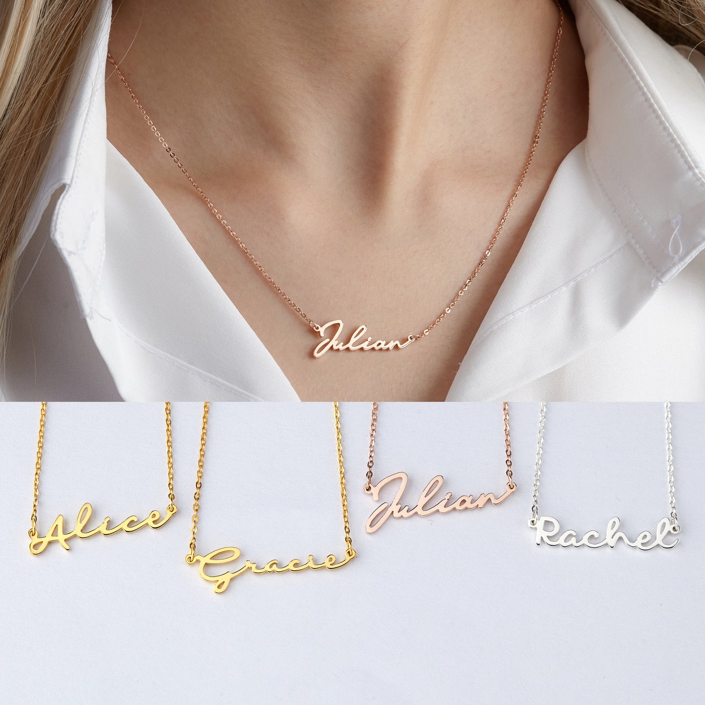 Teen Girl Gift, Personalized Name Necklace, Teenager Birthday Gift