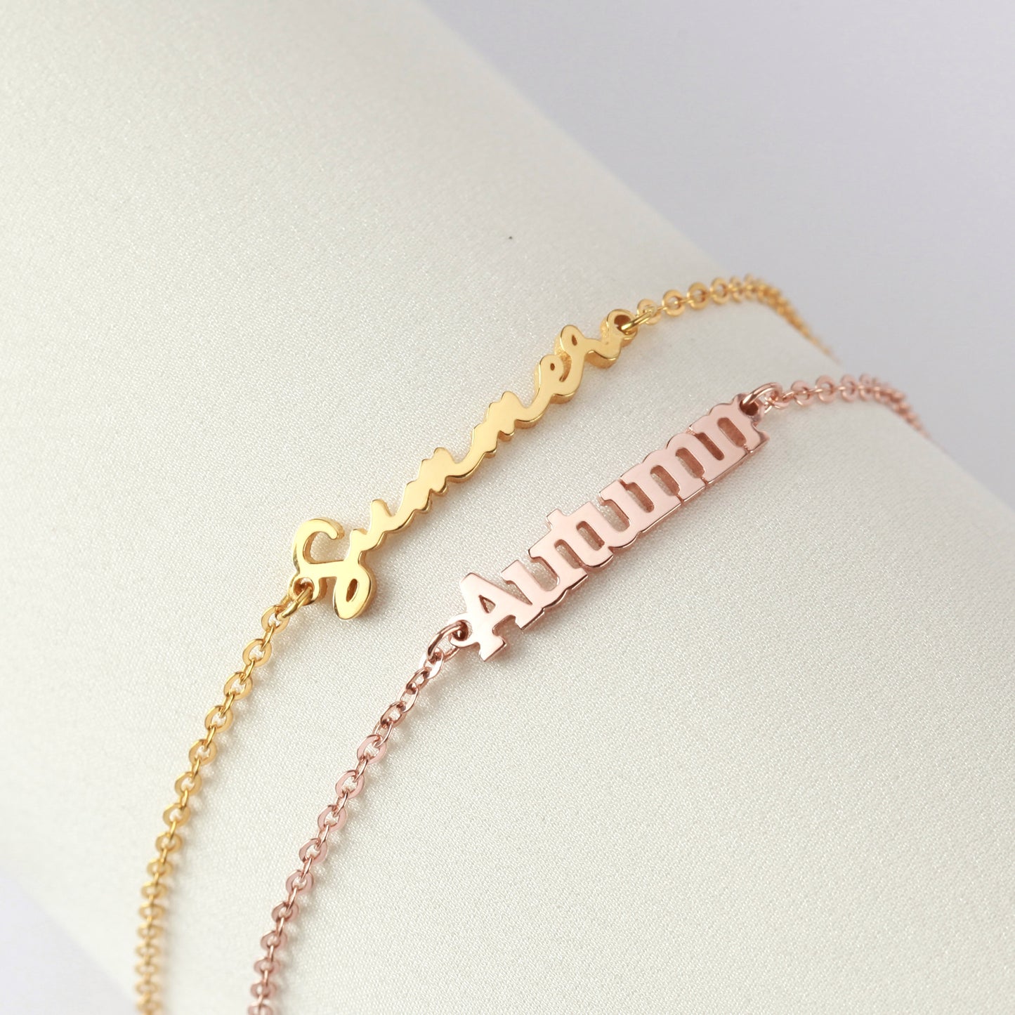 Cursive Name Bracelet, Birthday Gift For Her, Name Jewelry