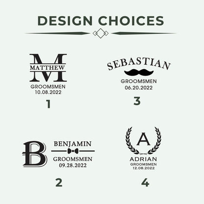 Signature Leather Dopp Kit – Groomsmen Proposal Gift